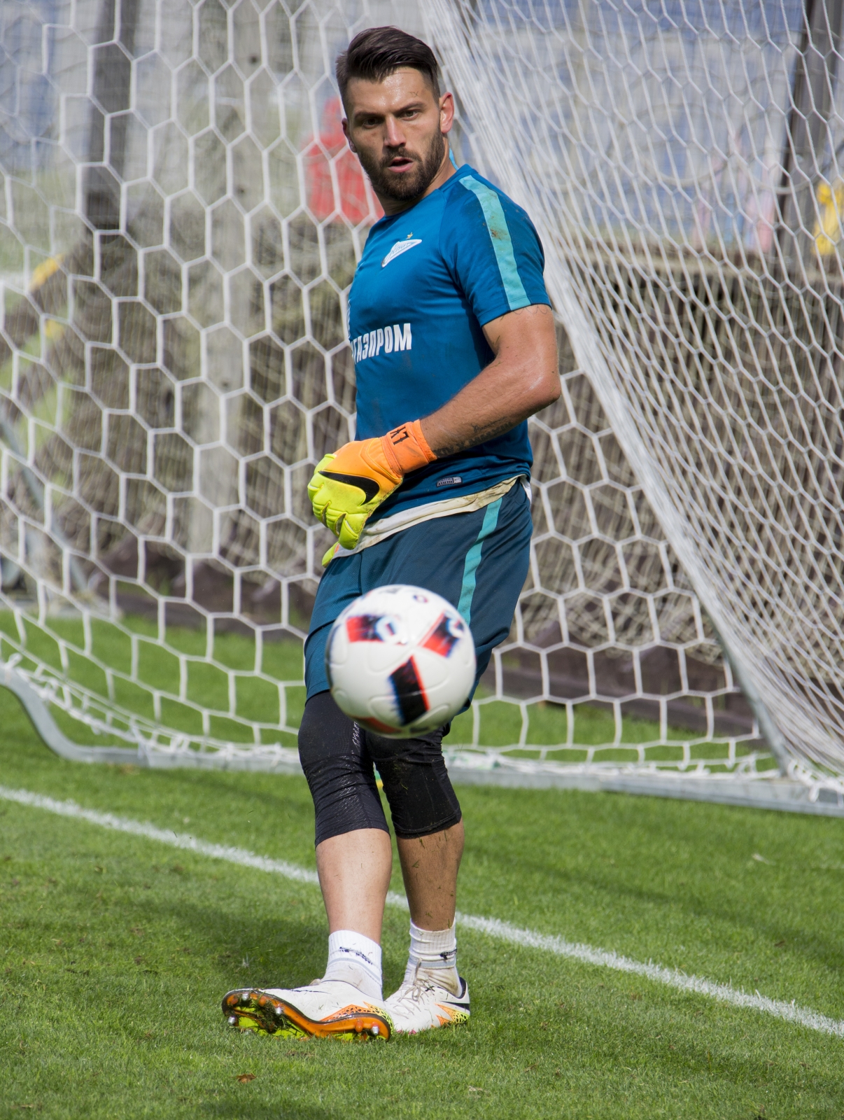 Открытая тренировка «Зенита» перед матчем с «Амкаром»