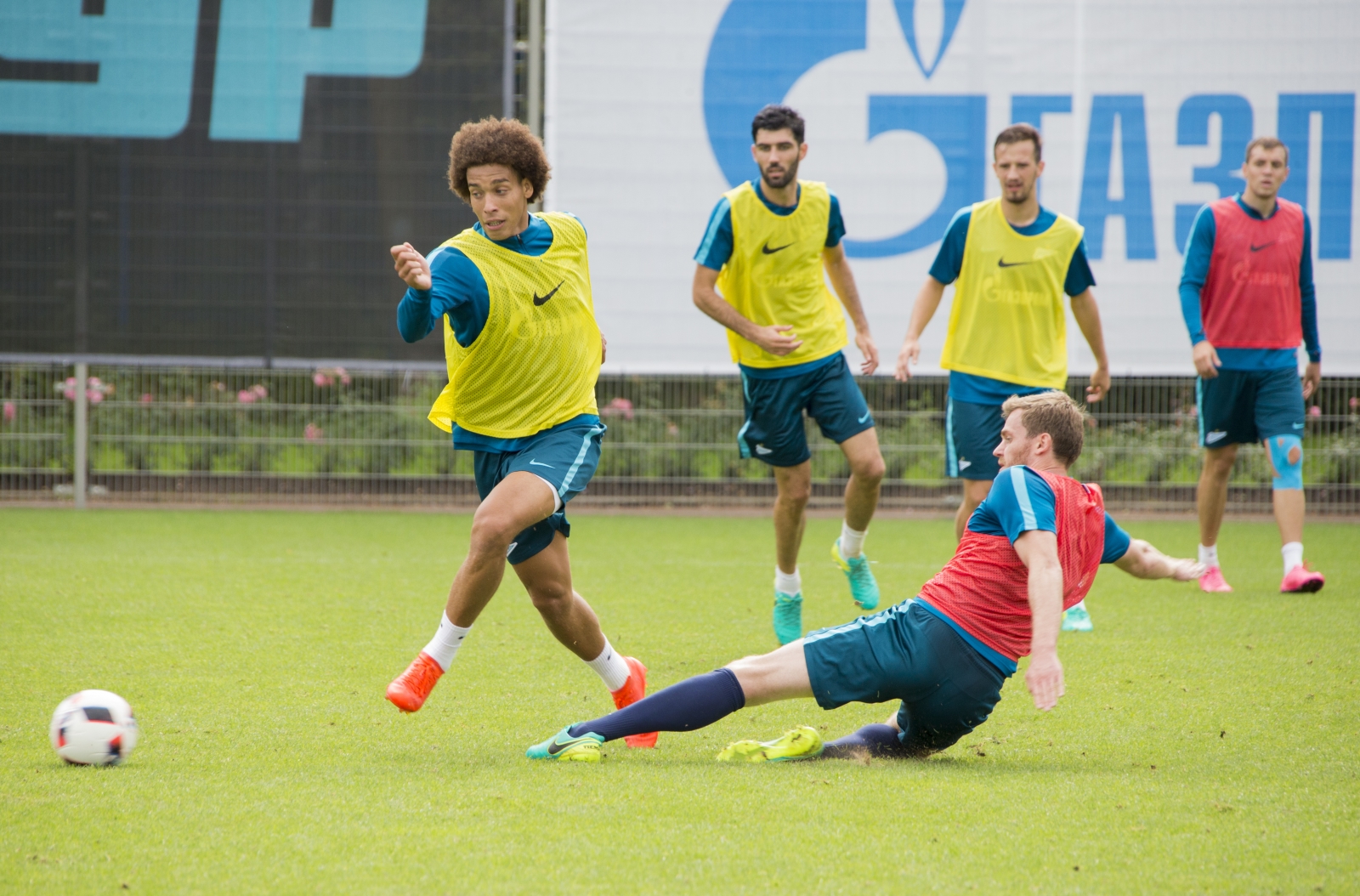 Открытая тренировка «Зенита» перед матчем с «Амкаром»