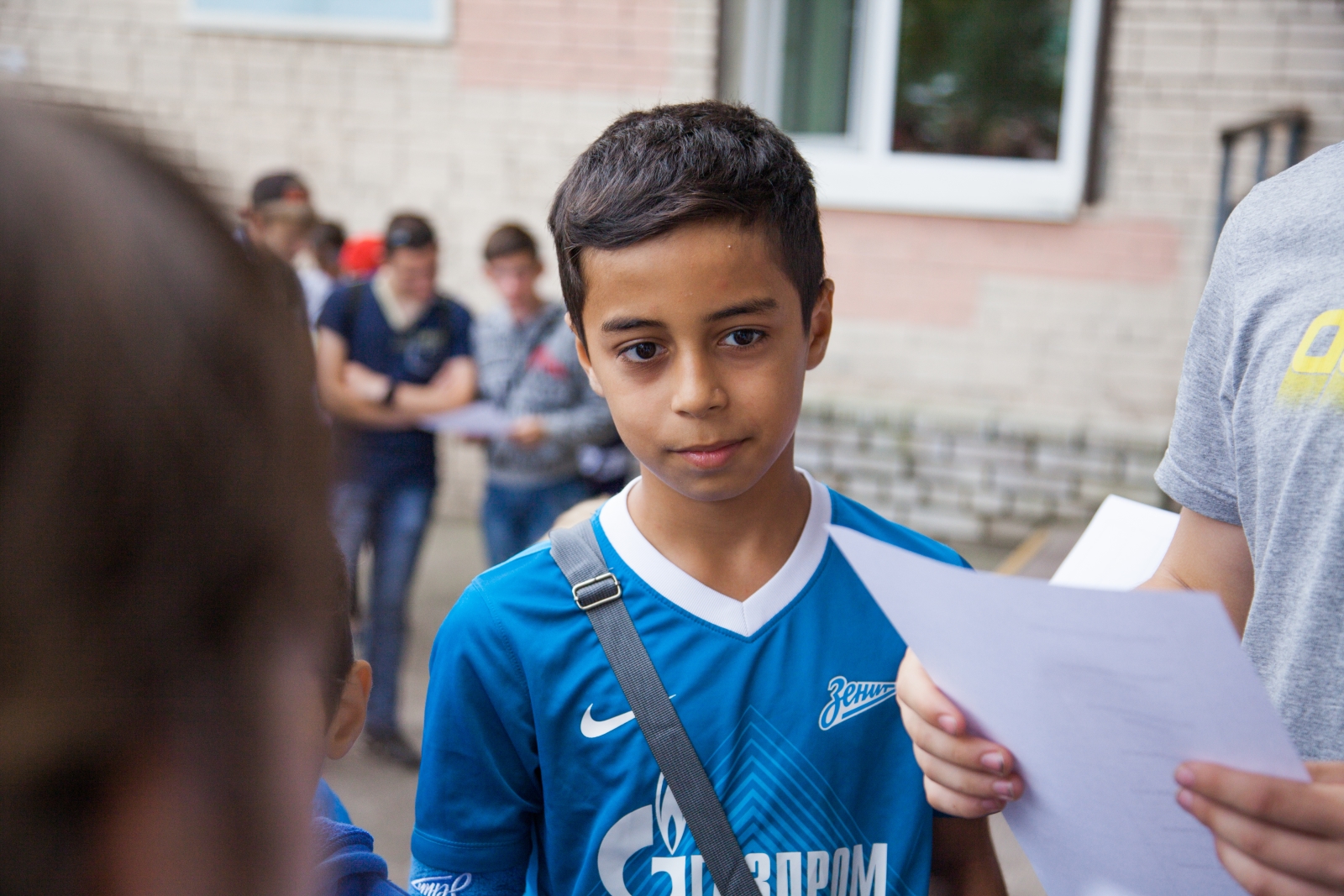 Синегривый Лев посетил детский лагерь в Колпино