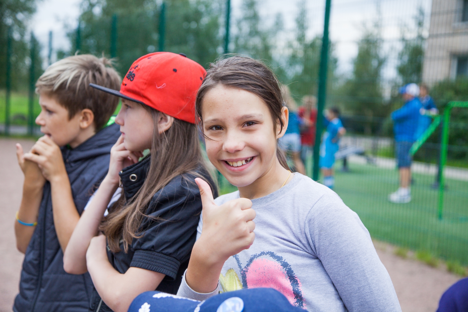 Синегривый Лев посетил детский лагерь в Колпино