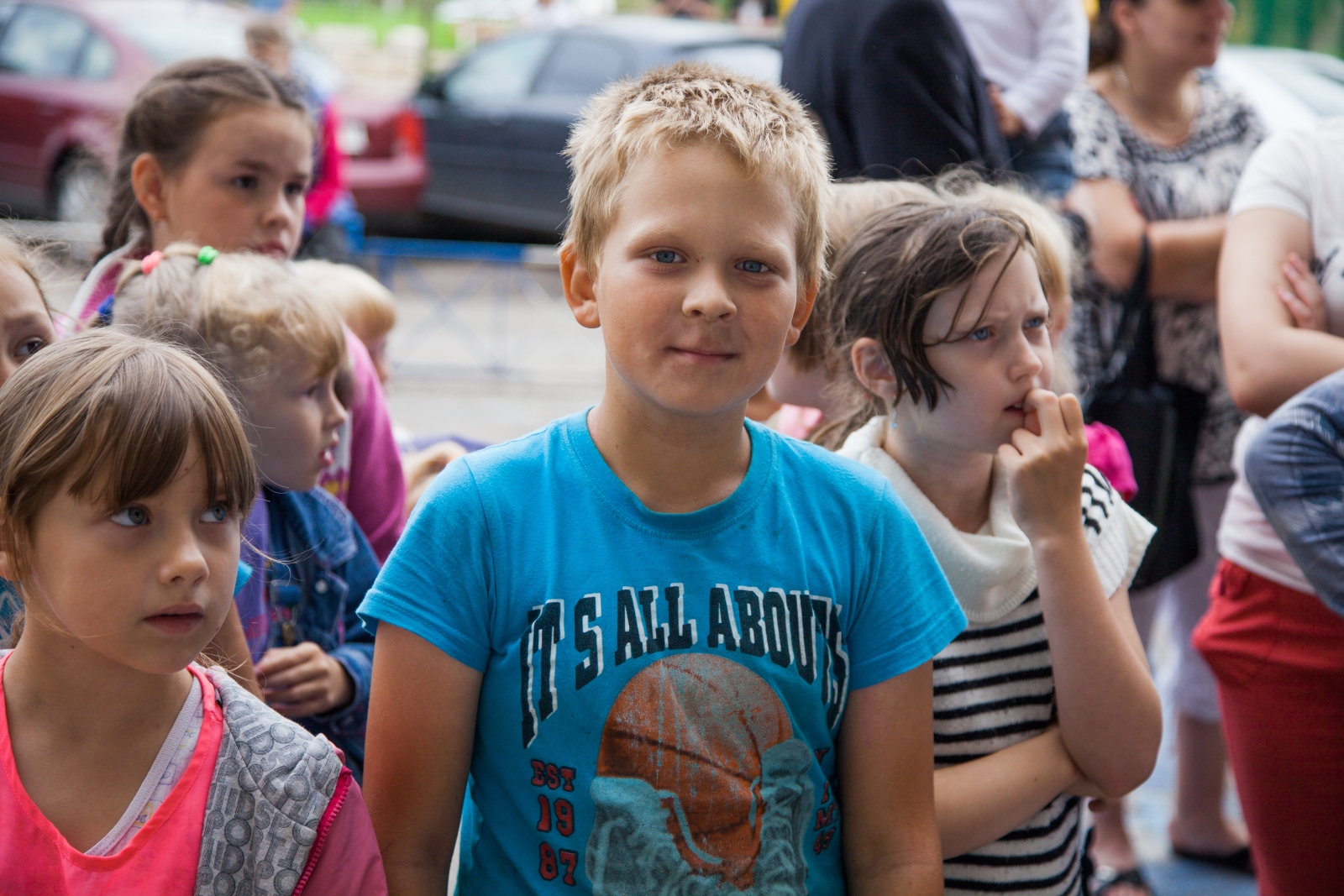 Синегривый Лев посетил детский лагерь в Колпино