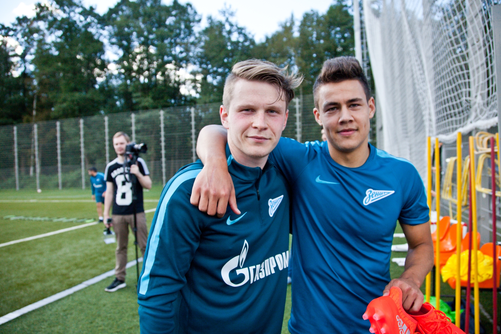 Тренировка «Зенита»-2 перед матчем со «Спартаком»-2