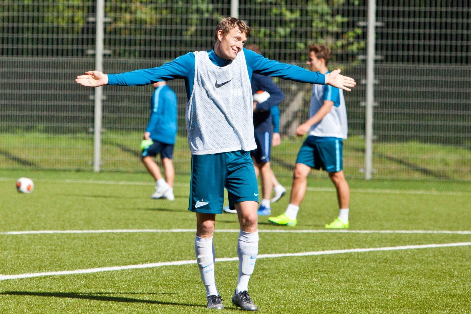 Тренировка «Зенита»-2 перед матчем со «Спартаком»-2