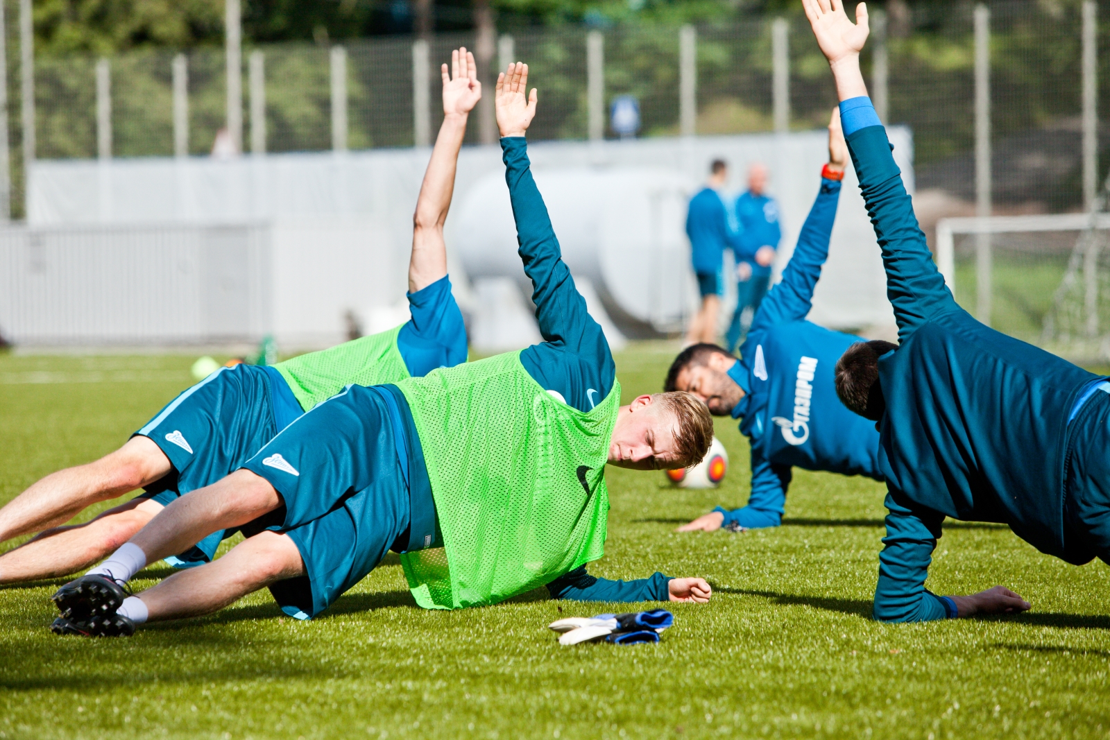 Тренировка «Зенита»-2 перед матчем со «Спартаком»-2