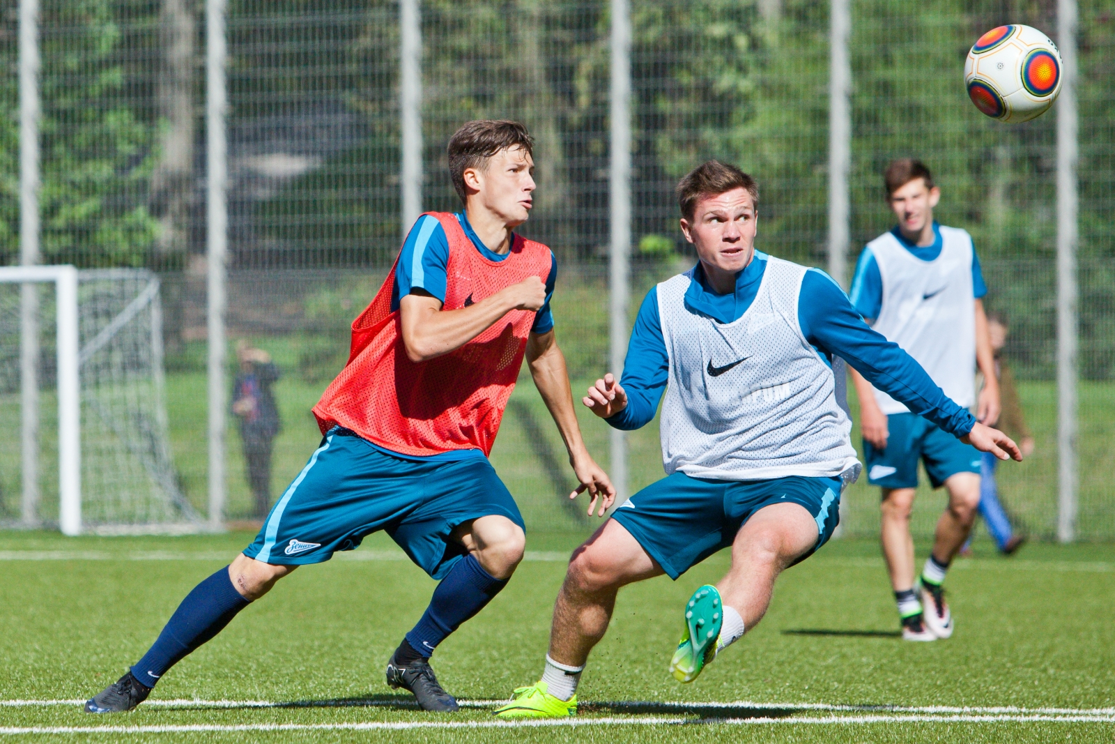 Тренировка «Зенита»-2 перед матчем со «Спартаком»-2