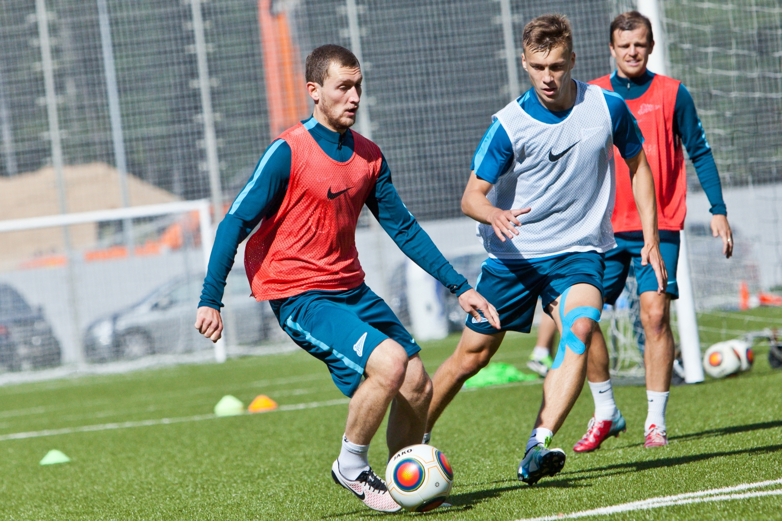 Тренировка «Зенита»-2 перед матчем со «Спартаком»-2