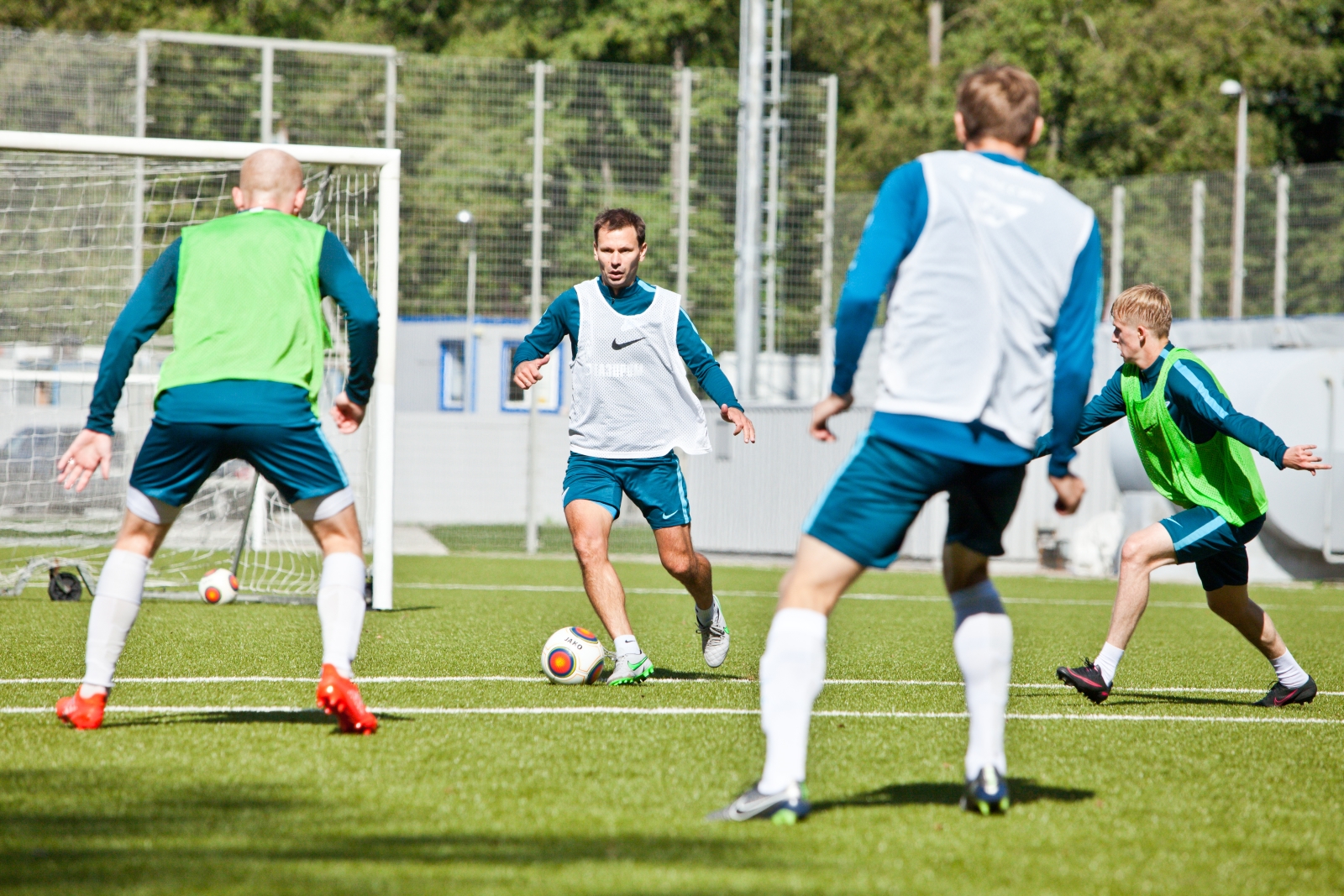 Тренировка «Зенита»-2 перед матчем со «Спартаком»-2