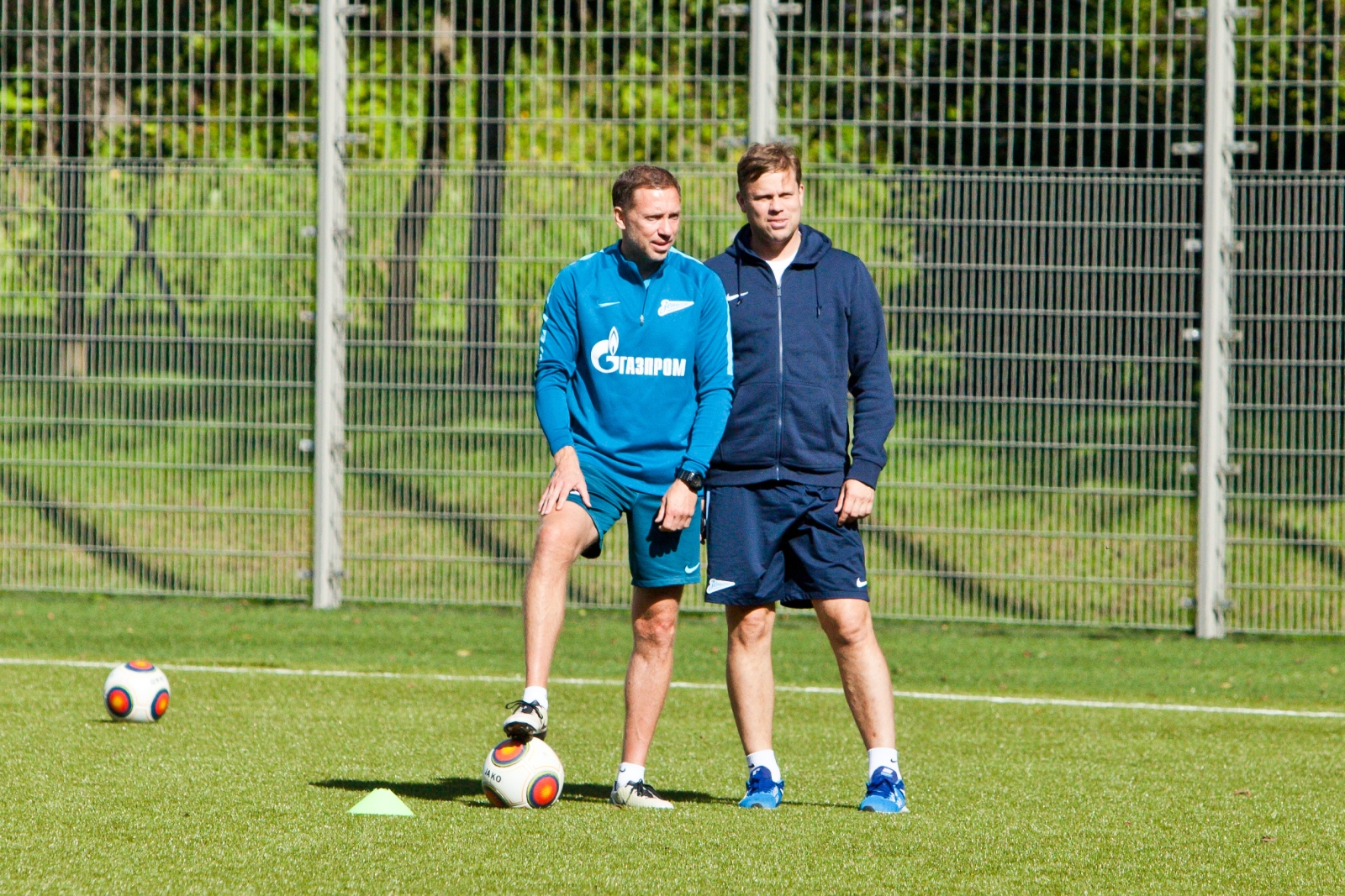 Тренировка «Зенита»-2 перед матчем со «Спартаком»-2