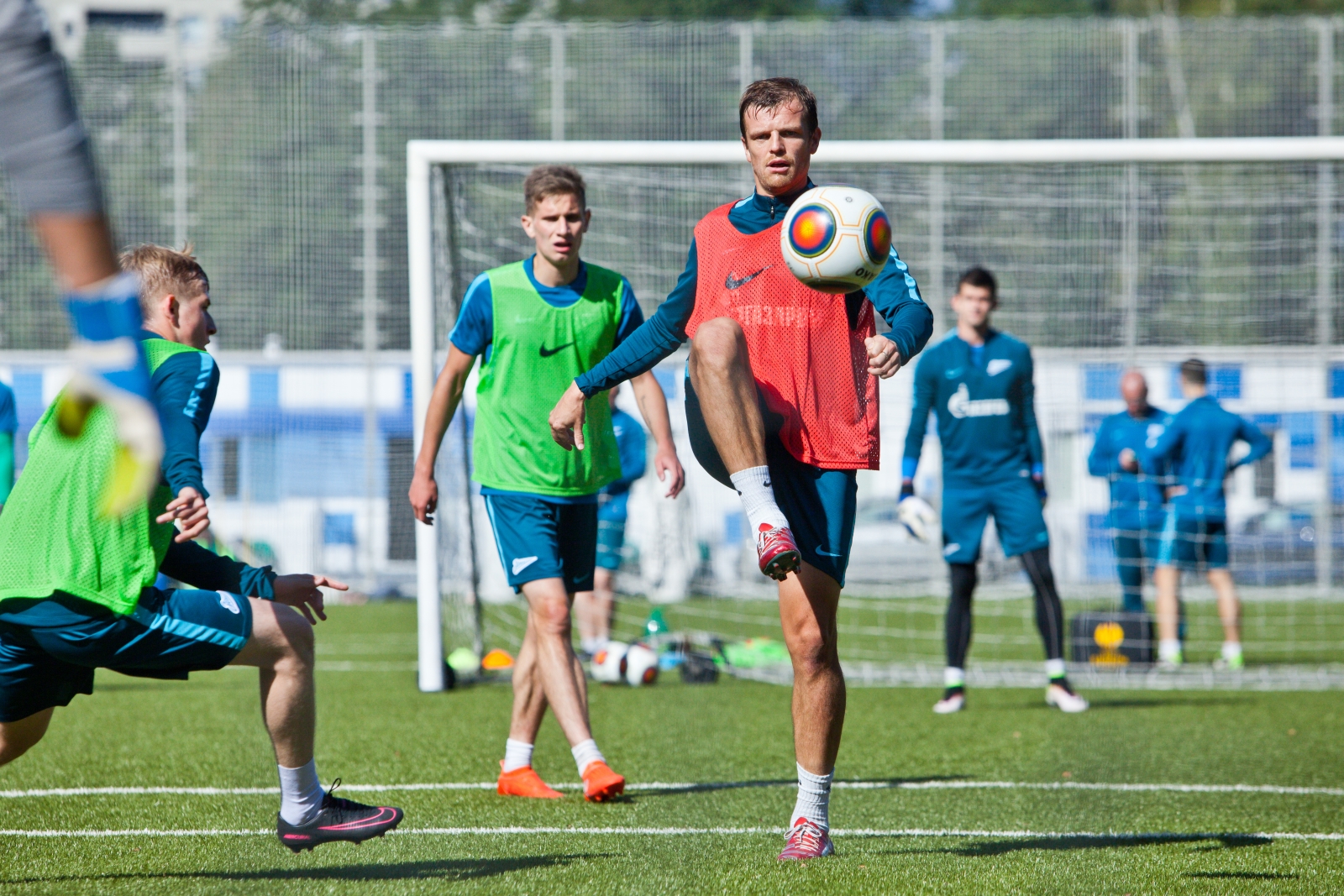 Тренировка «Зенита»-2 перед матчем со «Спартаком»-2