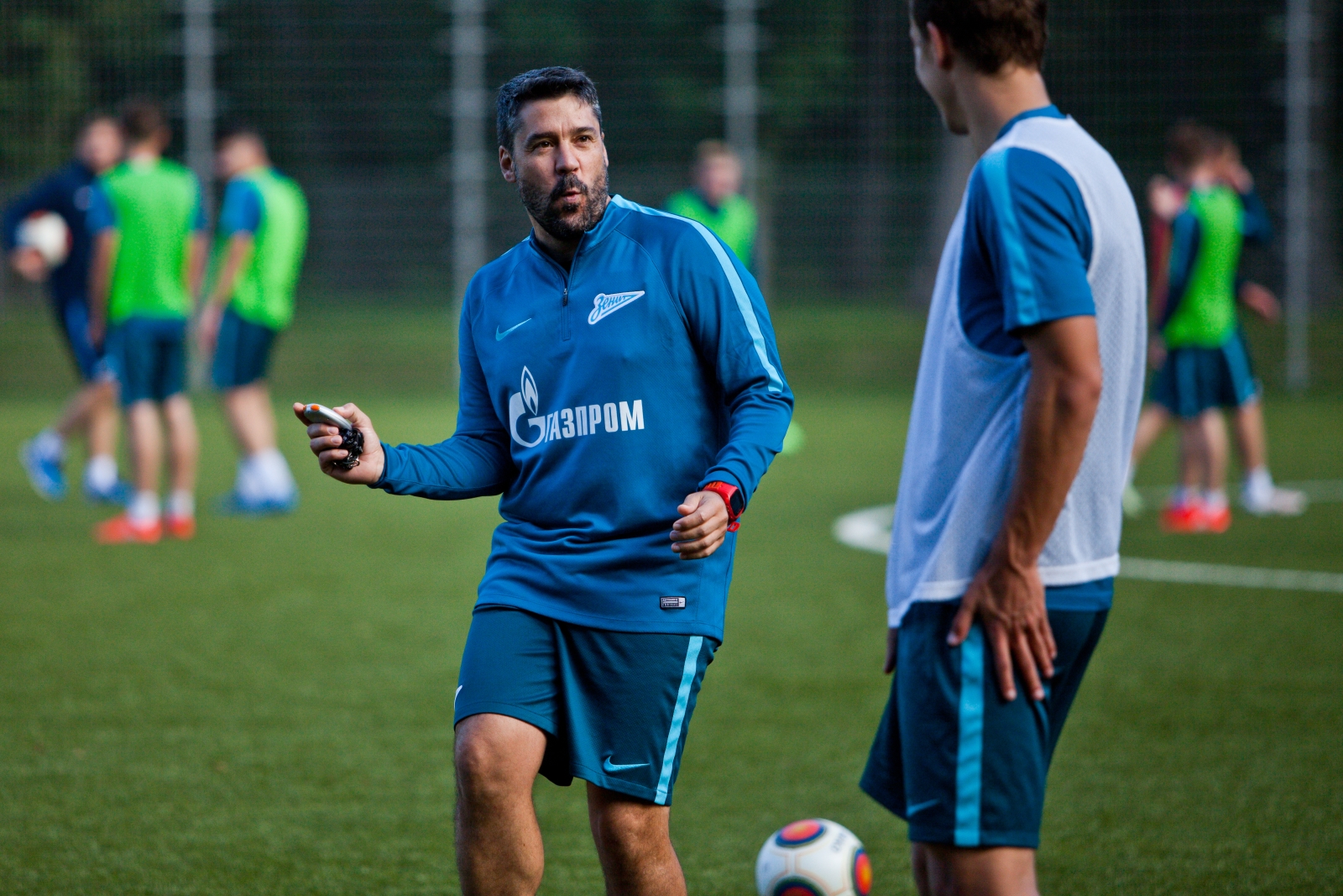 Тренировка «Зенита»-2 перед матчем со «Спартаком»-2