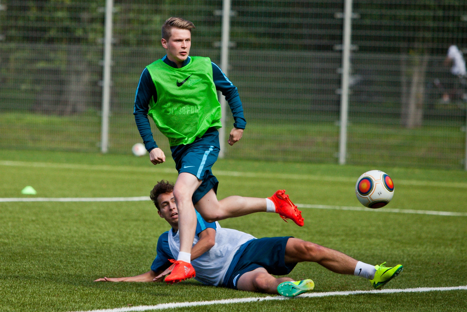 Тренировка «Зенита»-2 перед матчем со «Спартаком»-2