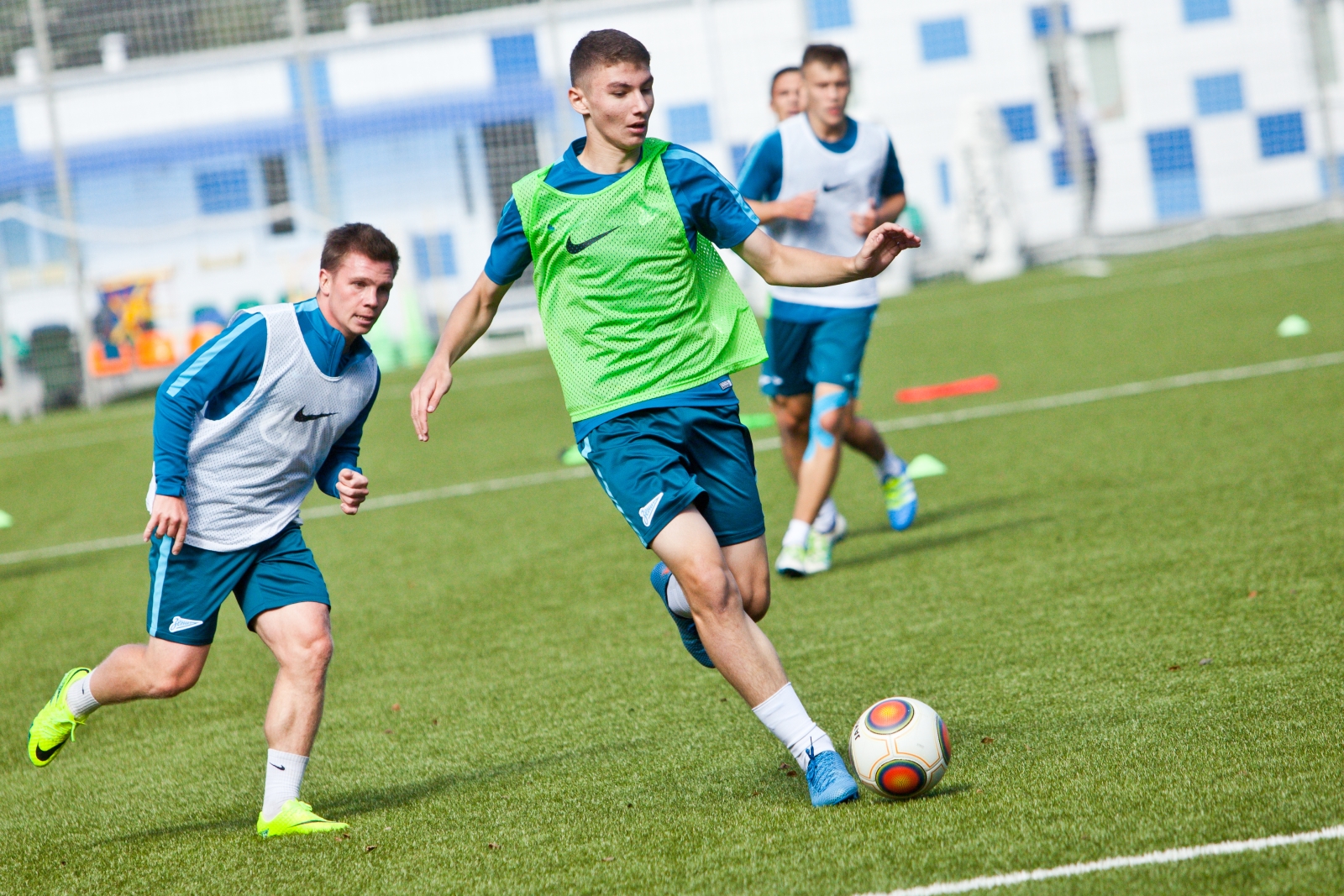 Тренировка «Зенита»-2 перед матчем со «Спартаком»-2