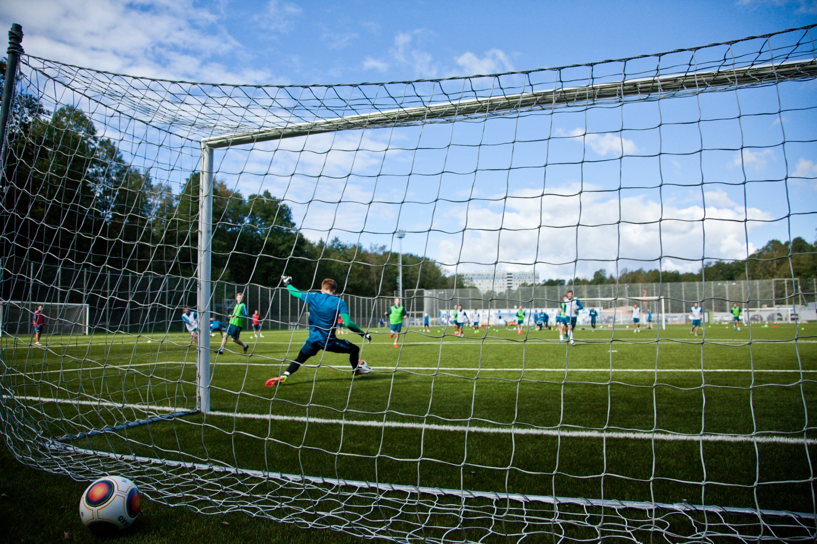 Тренировка «Зенита»-2 перед матчем со «Спартаком»-2