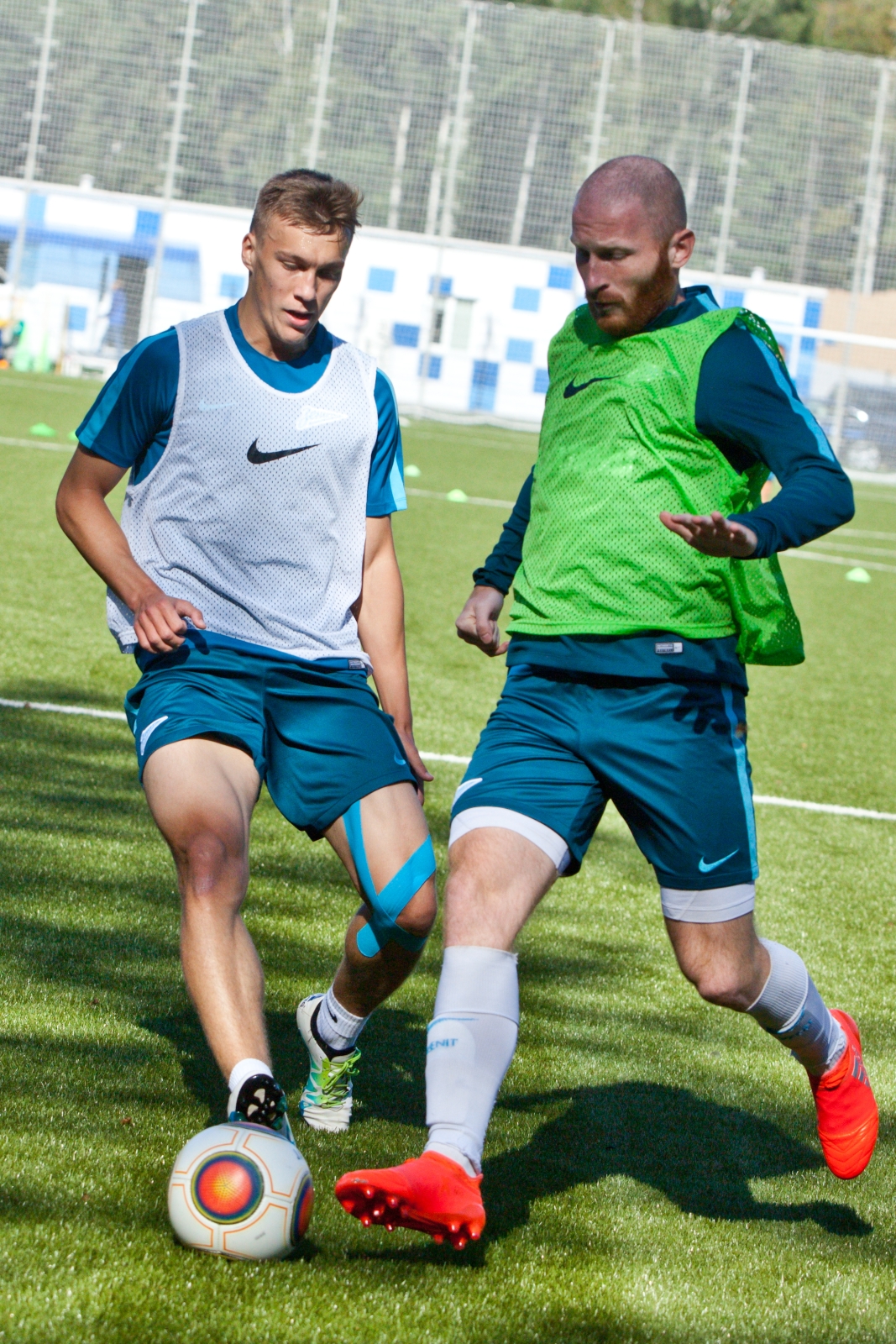 Тренировка «Зенита»-2 перед матчем со «Спартаком»-2