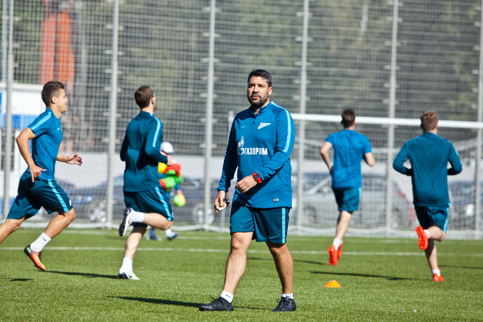 Тренировка «Зенита»-2 перед матчем со «Спартаком»-2