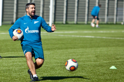 Тренировка «Зенита»-2 перед матчем со «Спартаком»-2