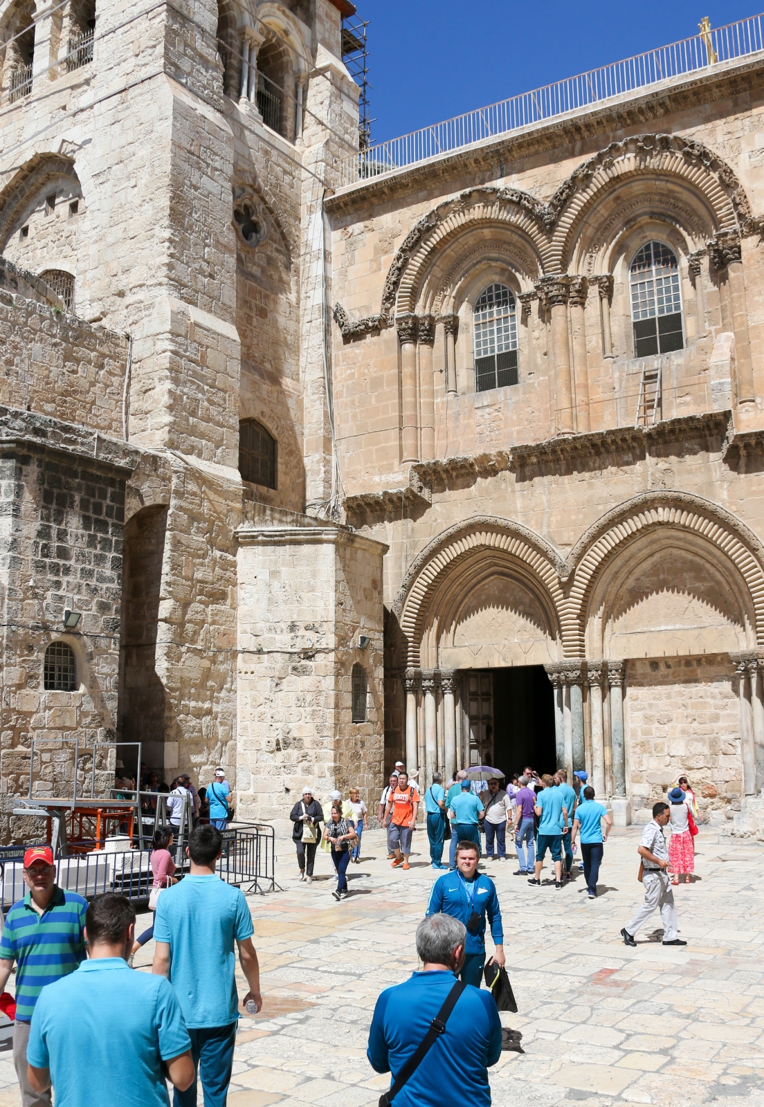 Футболисты и тренеры «Зенита» побывали на экскурсии в Иерусалиме