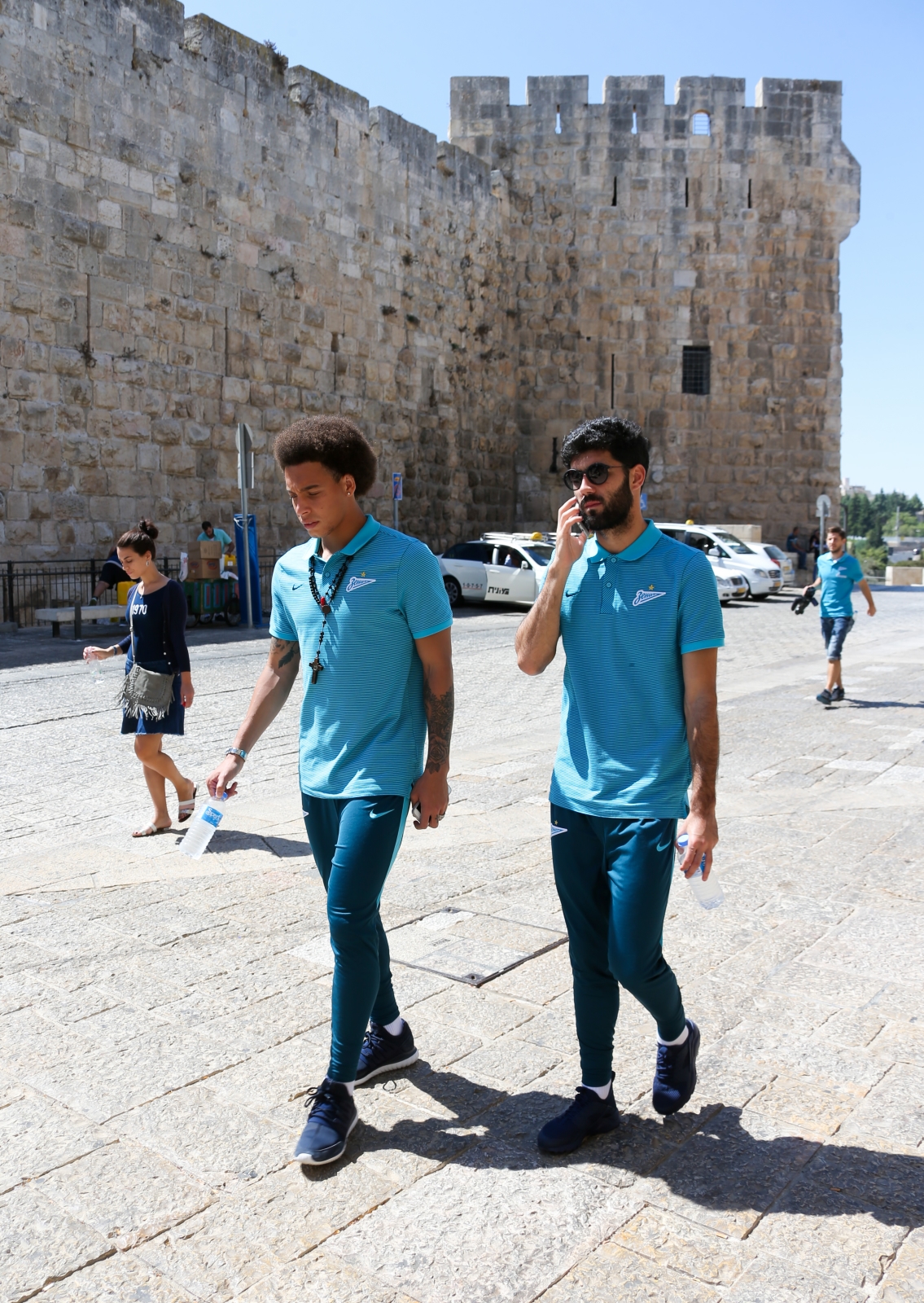 Футболисты и тренеры «Зенита» побывали на экскурсии в Иерусалиме
