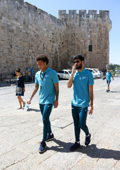 Футболисты и тренеры «Зенита» побывали на экскурсии в Иерусалиме