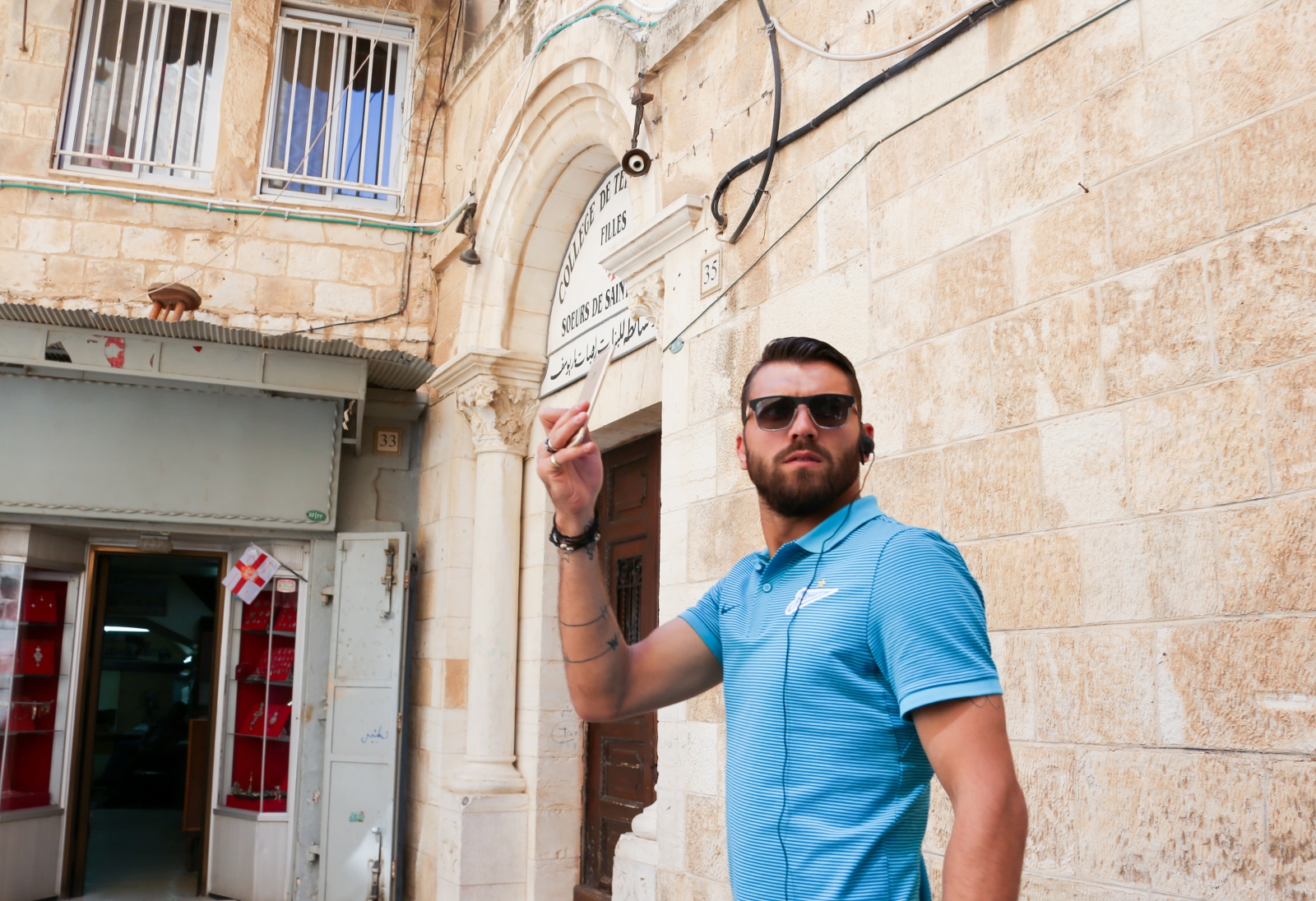 Футболисты и тренеры «Зенита» побывали на экскурсии в Иерусалиме