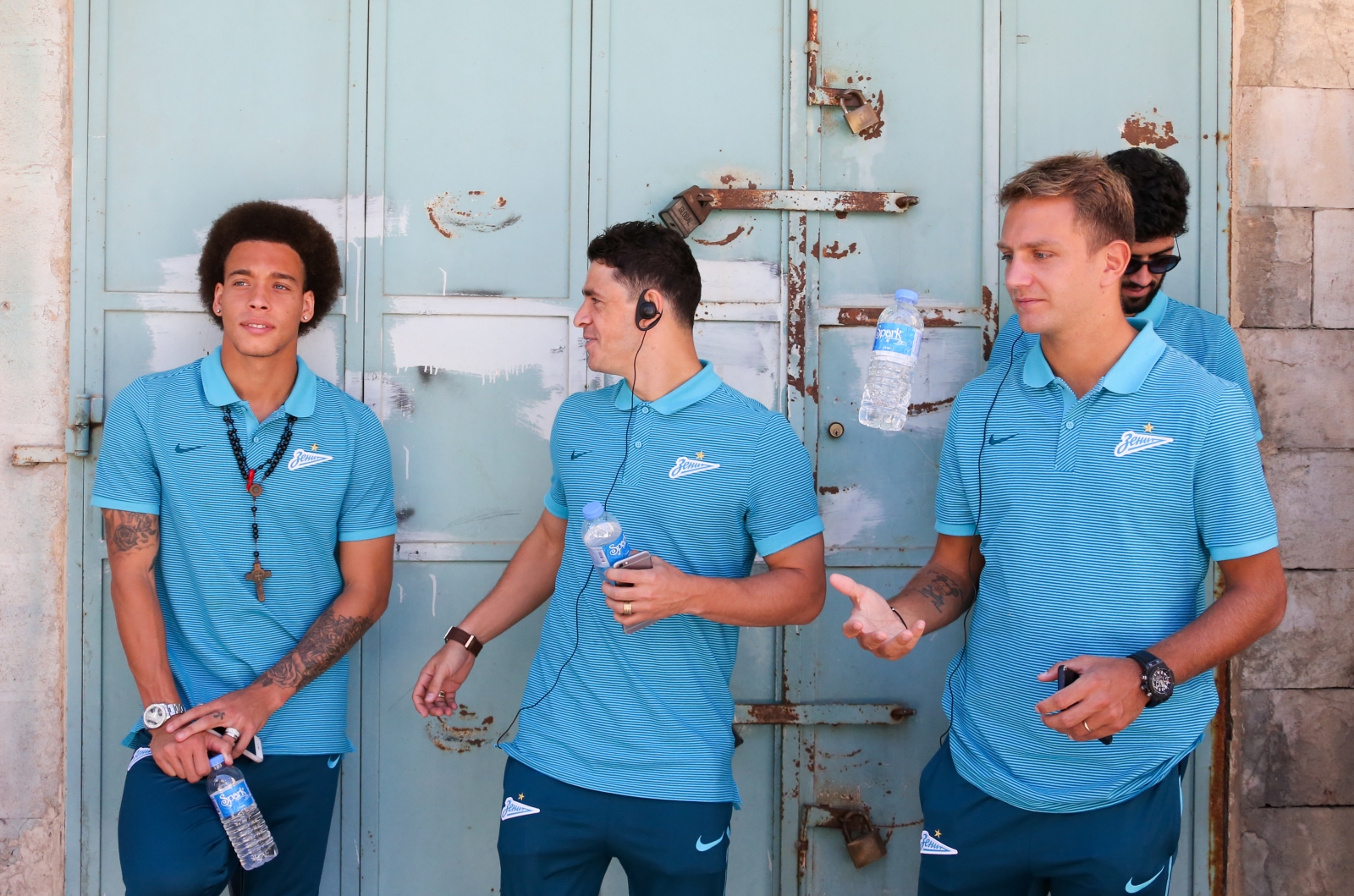 Футболисты и тренеры «Зенита» побывали на экскурсии в Иерусалиме