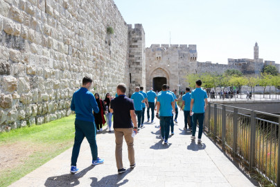 Футболисты и тренеры «Зенита» побывали на экскурсии в Иерусалиме