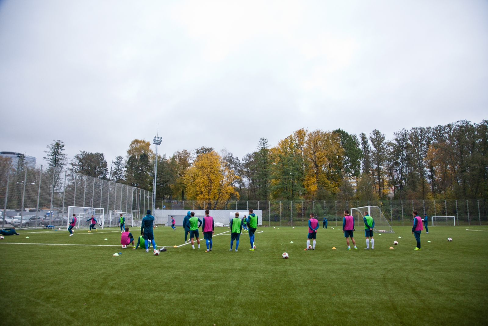 Тренировка «Зенита»-2 перед матчем с «Химками»