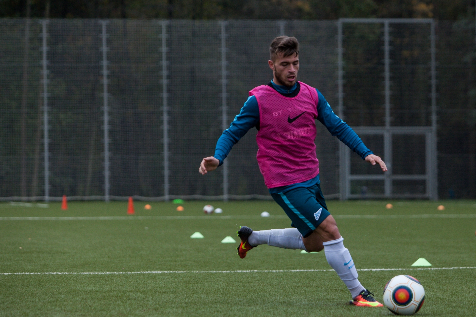 Тренировка «Зенита»-2 перед матчем с «Химками»