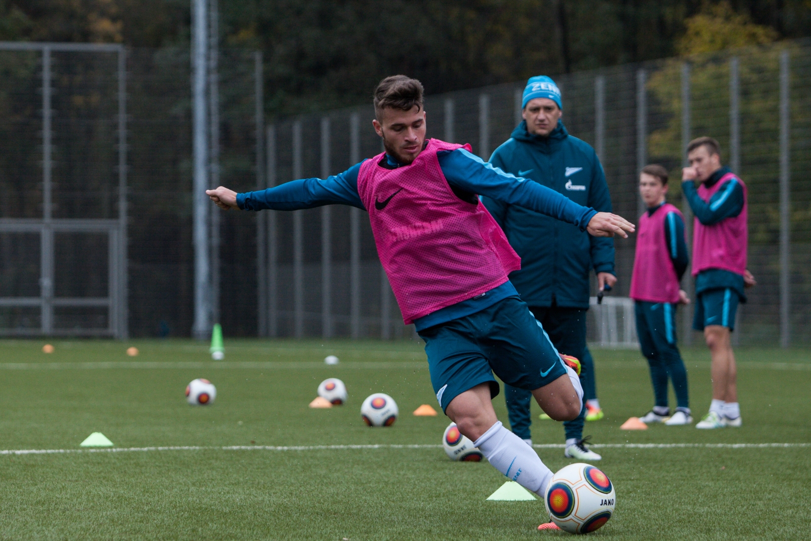 Тренировка «Зенита»-2 перед матчем с «Химками»