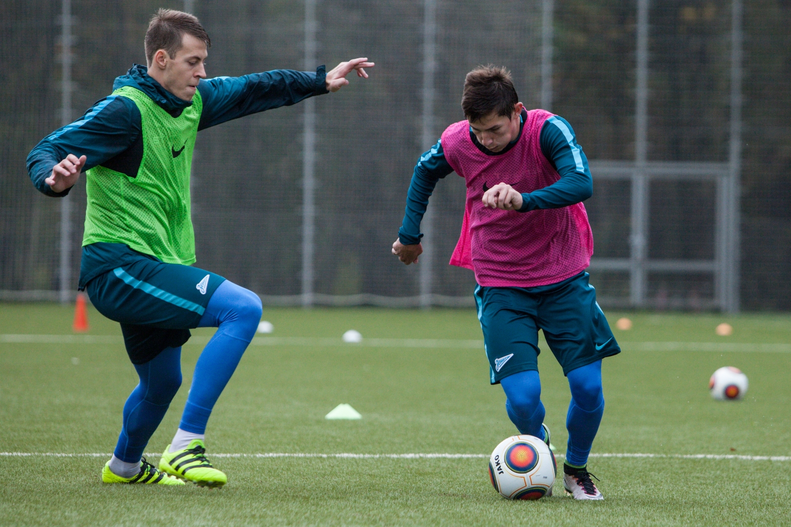 Тренировка «Зенита»-2 перед матчем с «Химками»