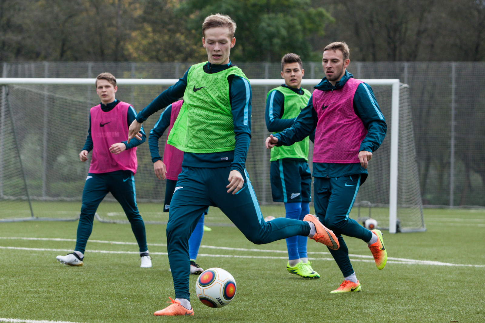 Тренировка «Зенита»-2 перед матчем с «Химками»