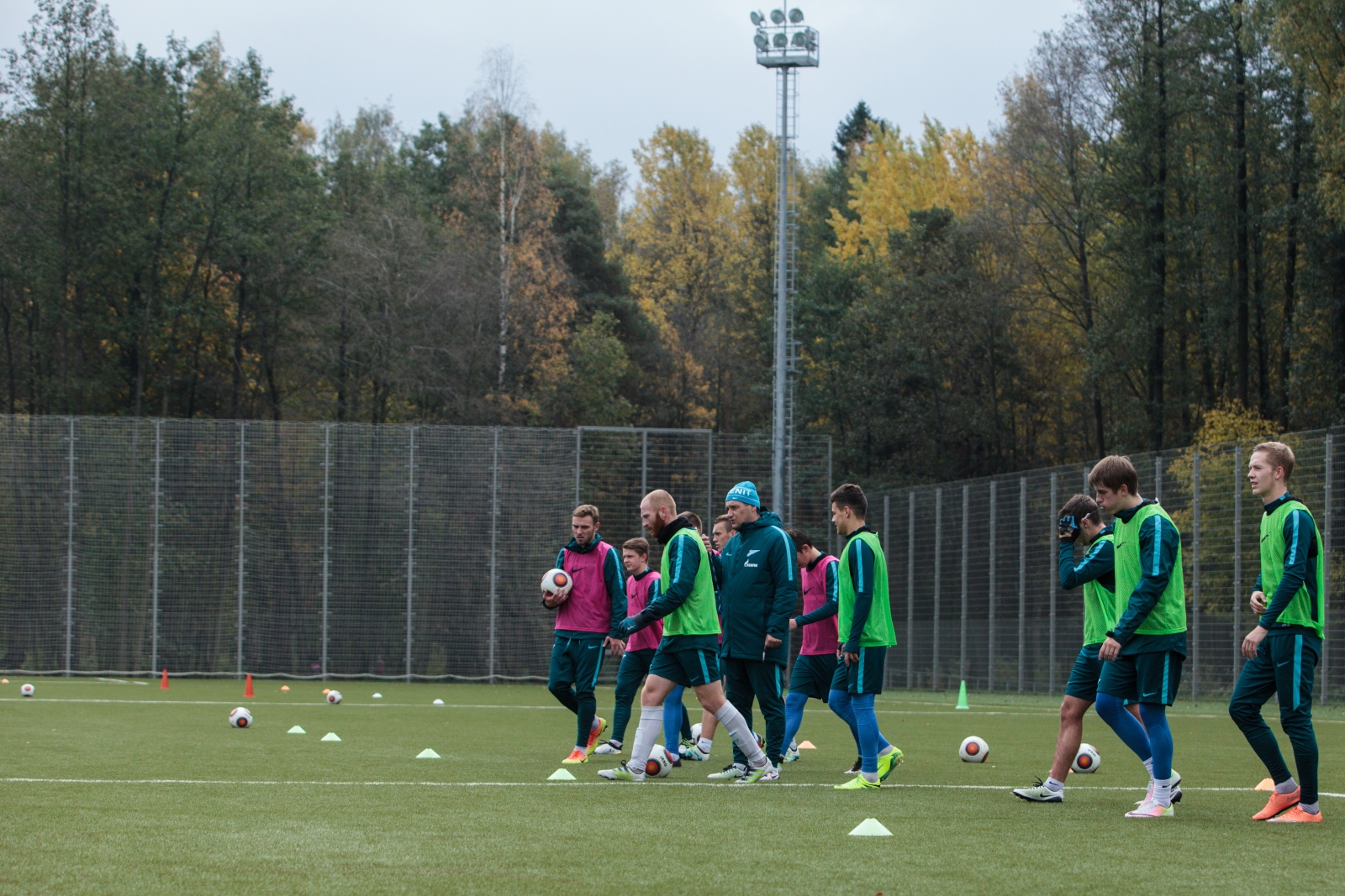 Тренировка «Зенита»-2 перед матчем с «Химками»