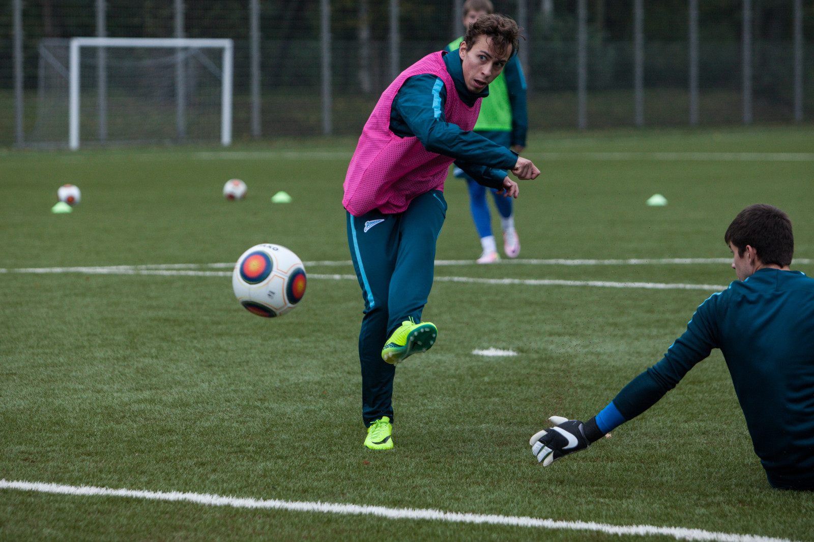 Тренировка «Зенита»-2 перед матчем с «Химками»