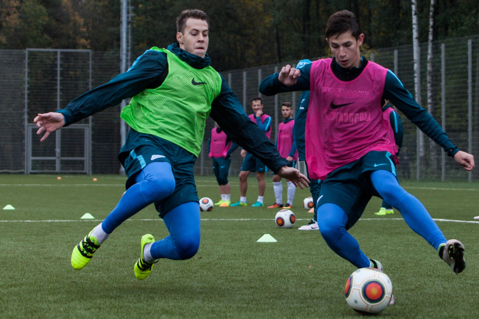 Тренировка «Зенита»-2 перед матчем с «Химками»