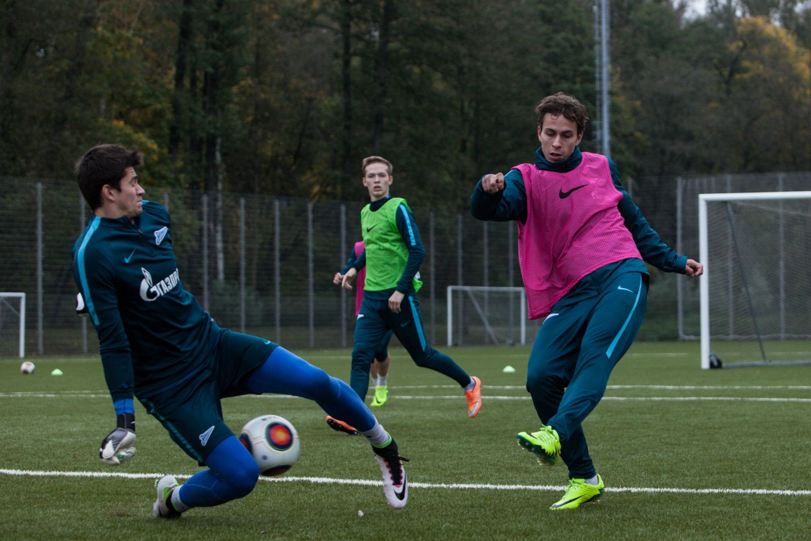 Тренировка «Зенита»-2 перед матчем с «Химками»