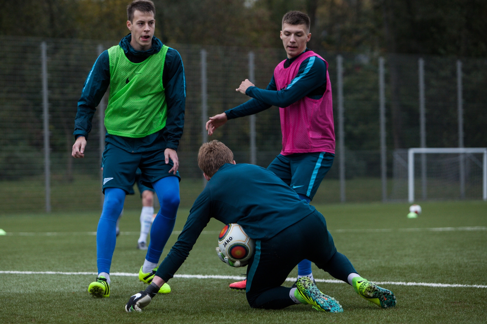 Тренировка «Зенита»-2 перед матчем с «Химками»