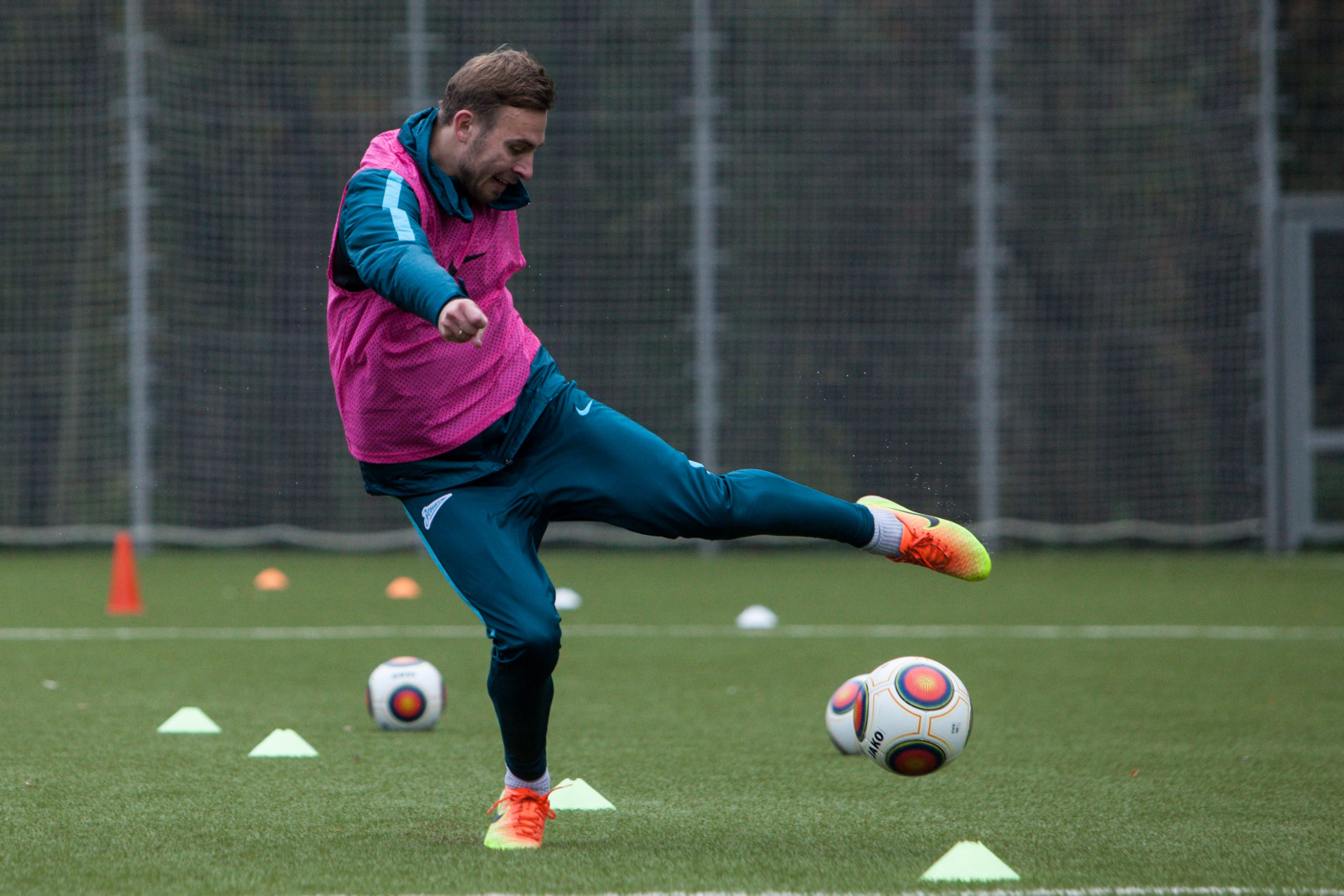 Тренировка «Зенита»-2 перед матчем с «Химками»