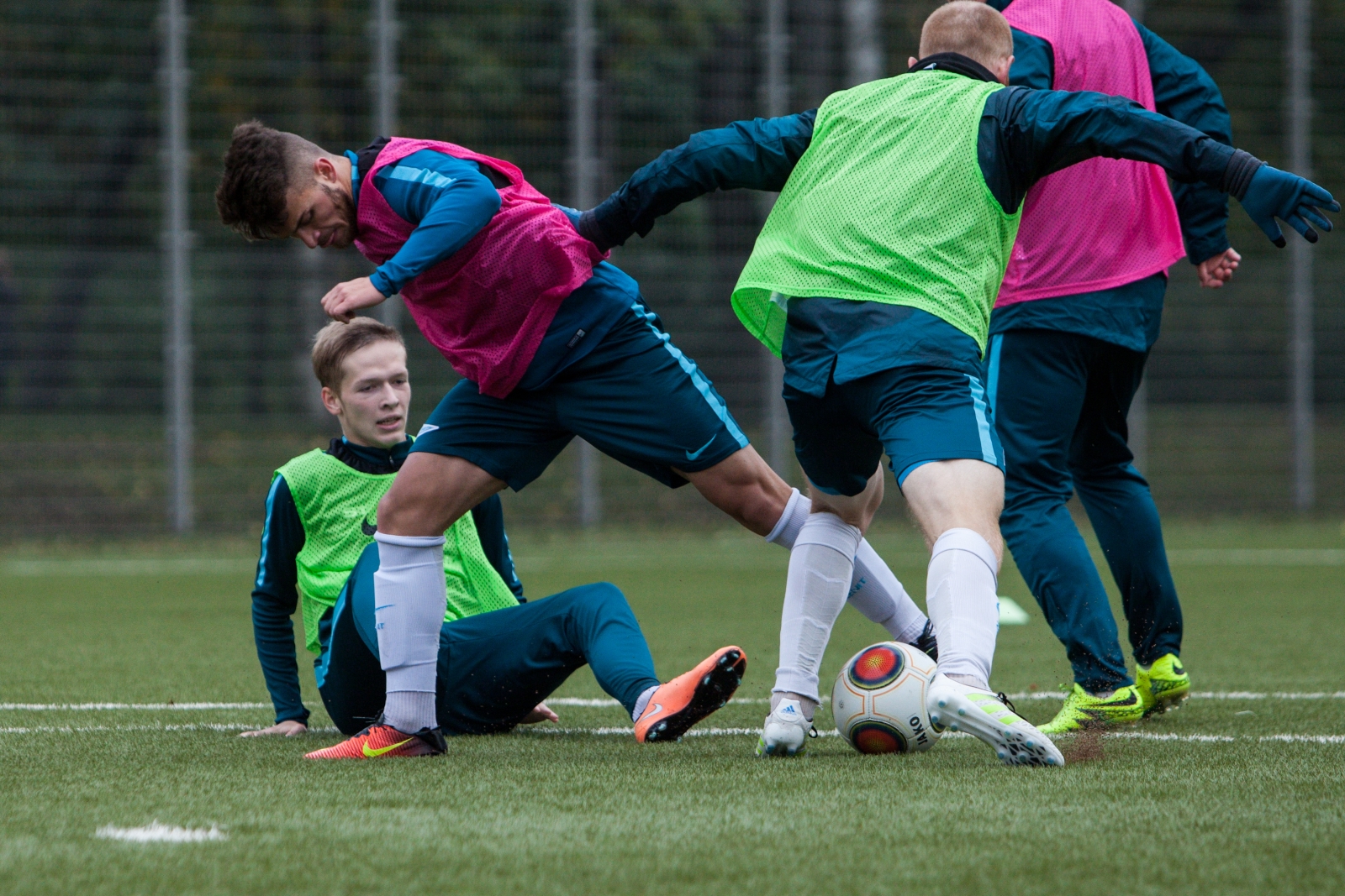 Тренировка «Зенита»-2 перед матчем с «Химками»