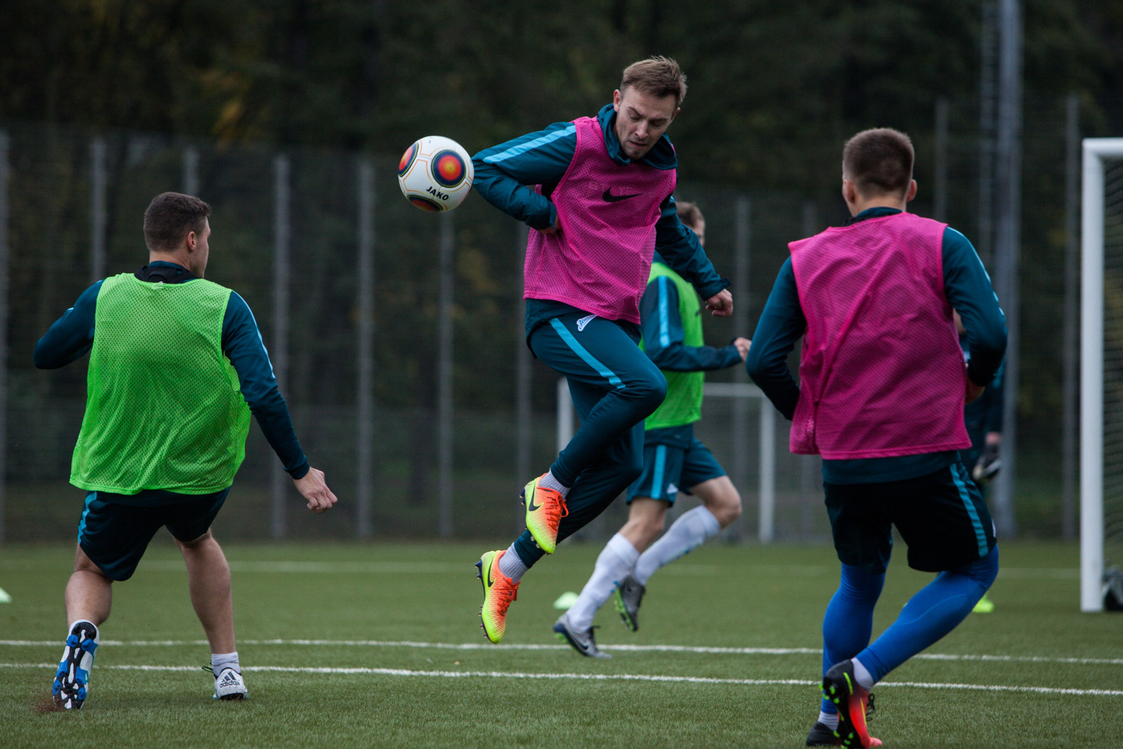Тренировка «Зенита»-2 перед матчем с «Химками»