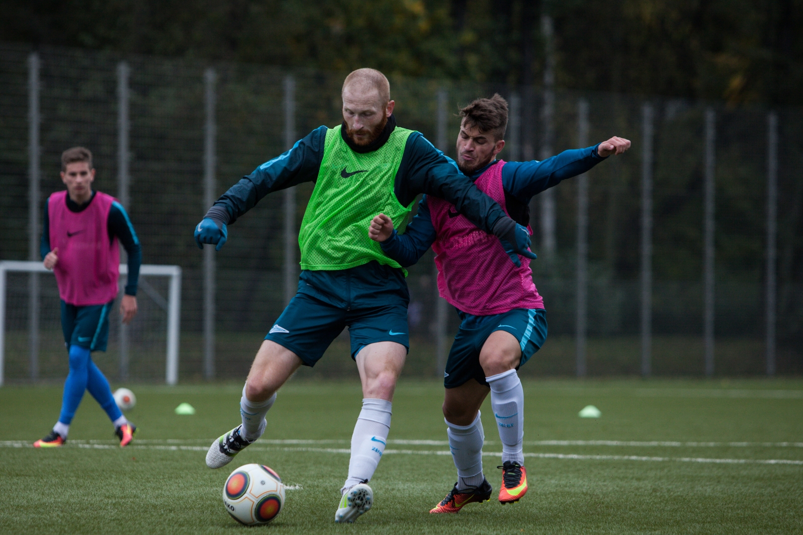 Тренировка «Зенита»-2 перед матчем с «Химками»
