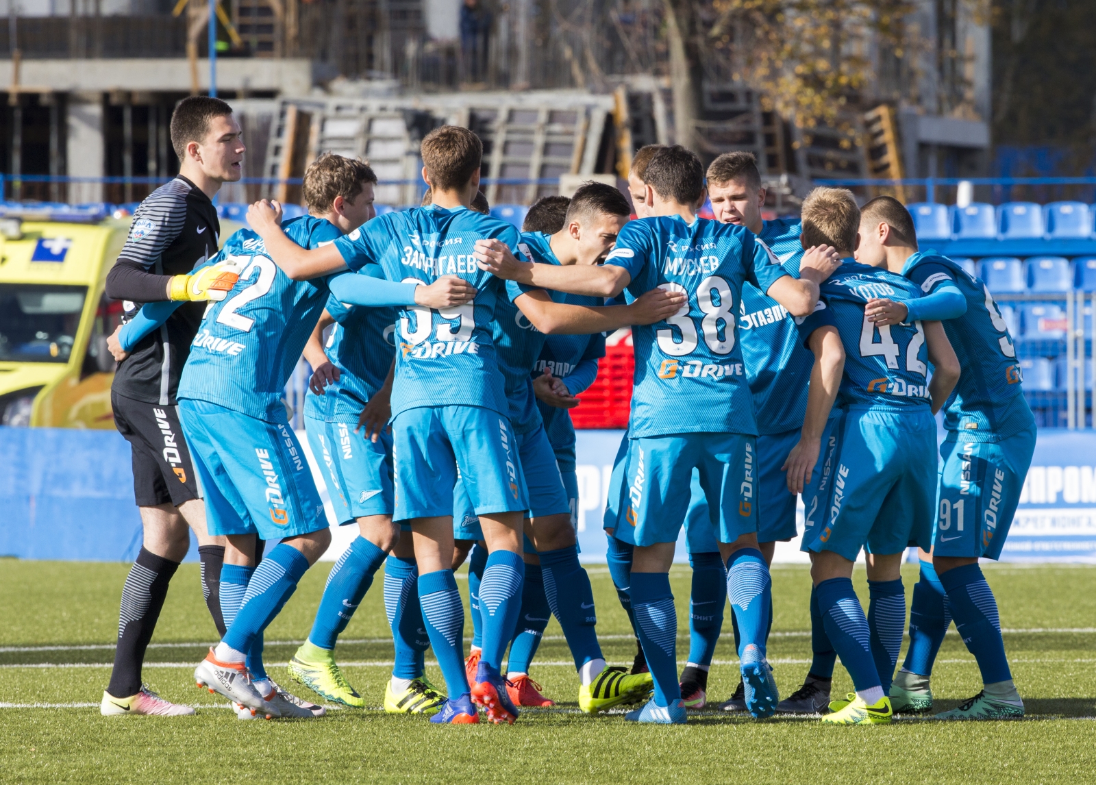 РОСГОССТРАХ-Чемпионат России, 9-й тур, «Зенит»-м — «Спартак»-м