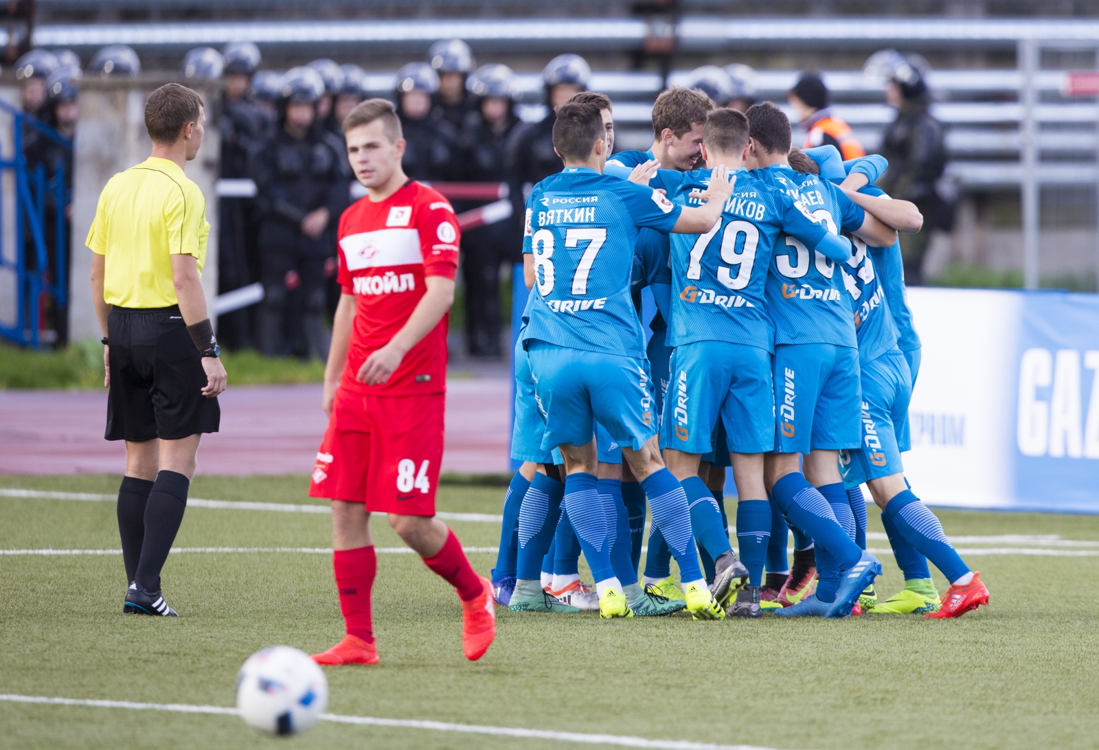 РОСГОССТРАХ-Чемпионат России, 9-й тур, «Зенит»-м — «Спартак»-м