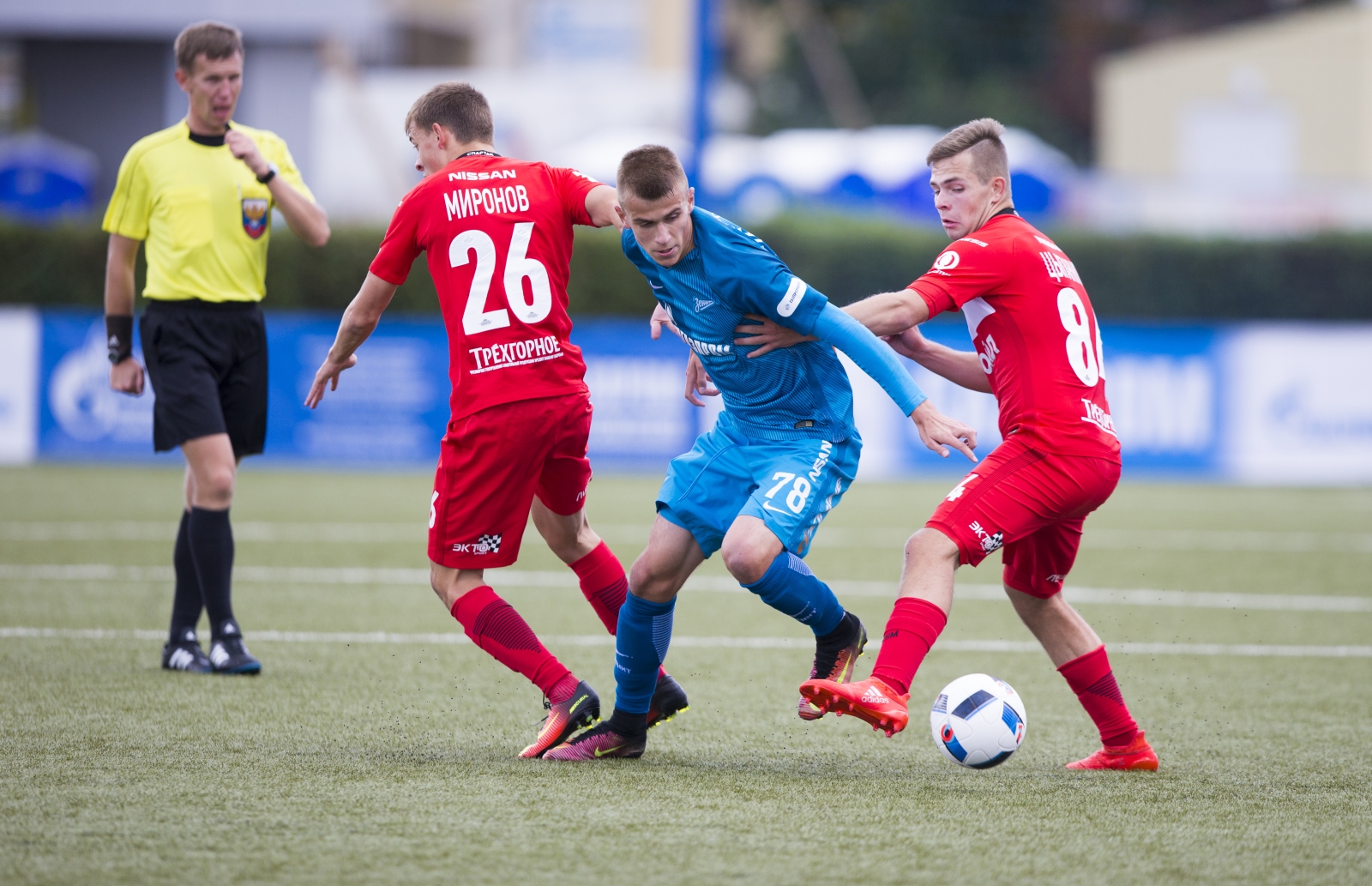 РОСГОССТРАХ-Чемпионат России, 9-й тур, «Зенит»-м — «Спартак»-м