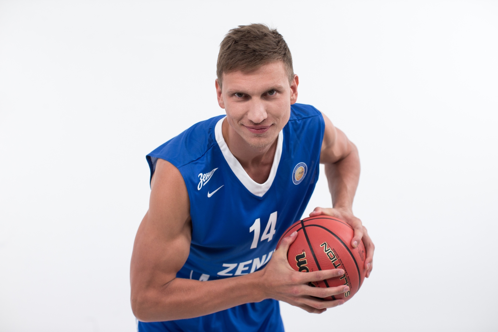 Фотосессия игроков и тренеров основного состава БК «Зенит» сезона 2016/2017