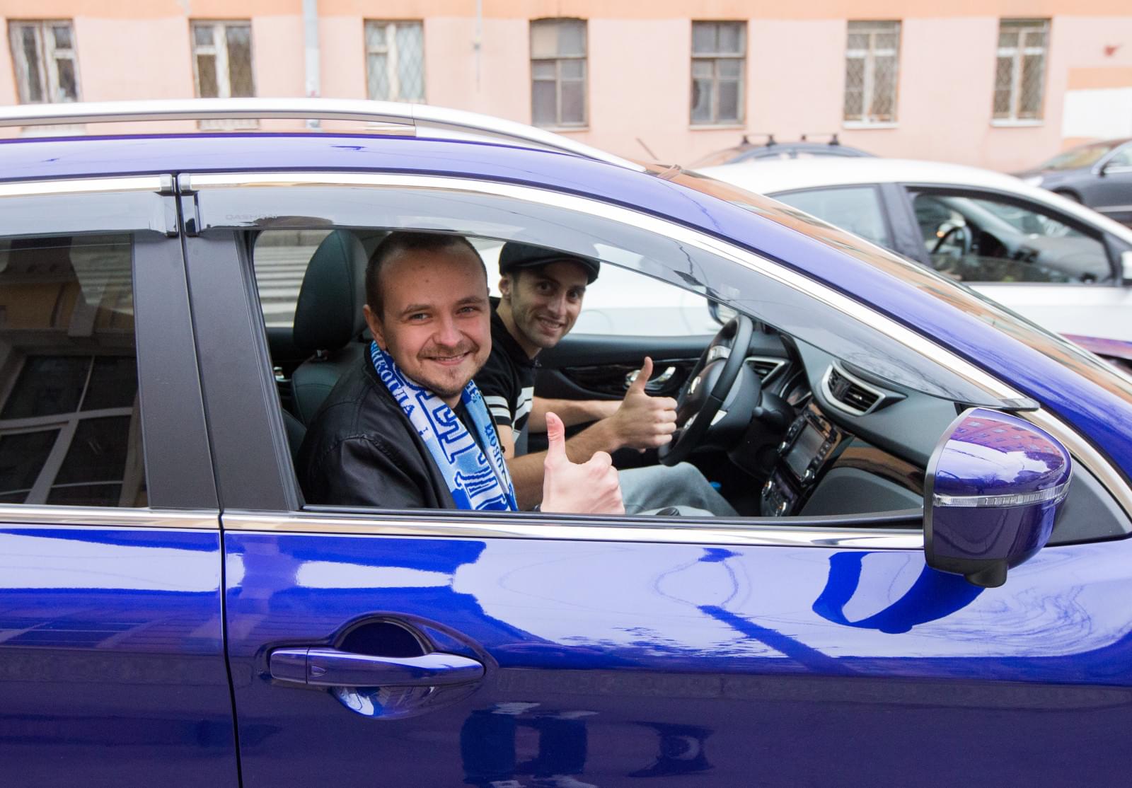 Маурисио стал таксистом в рамках акции «Давай-давай!»