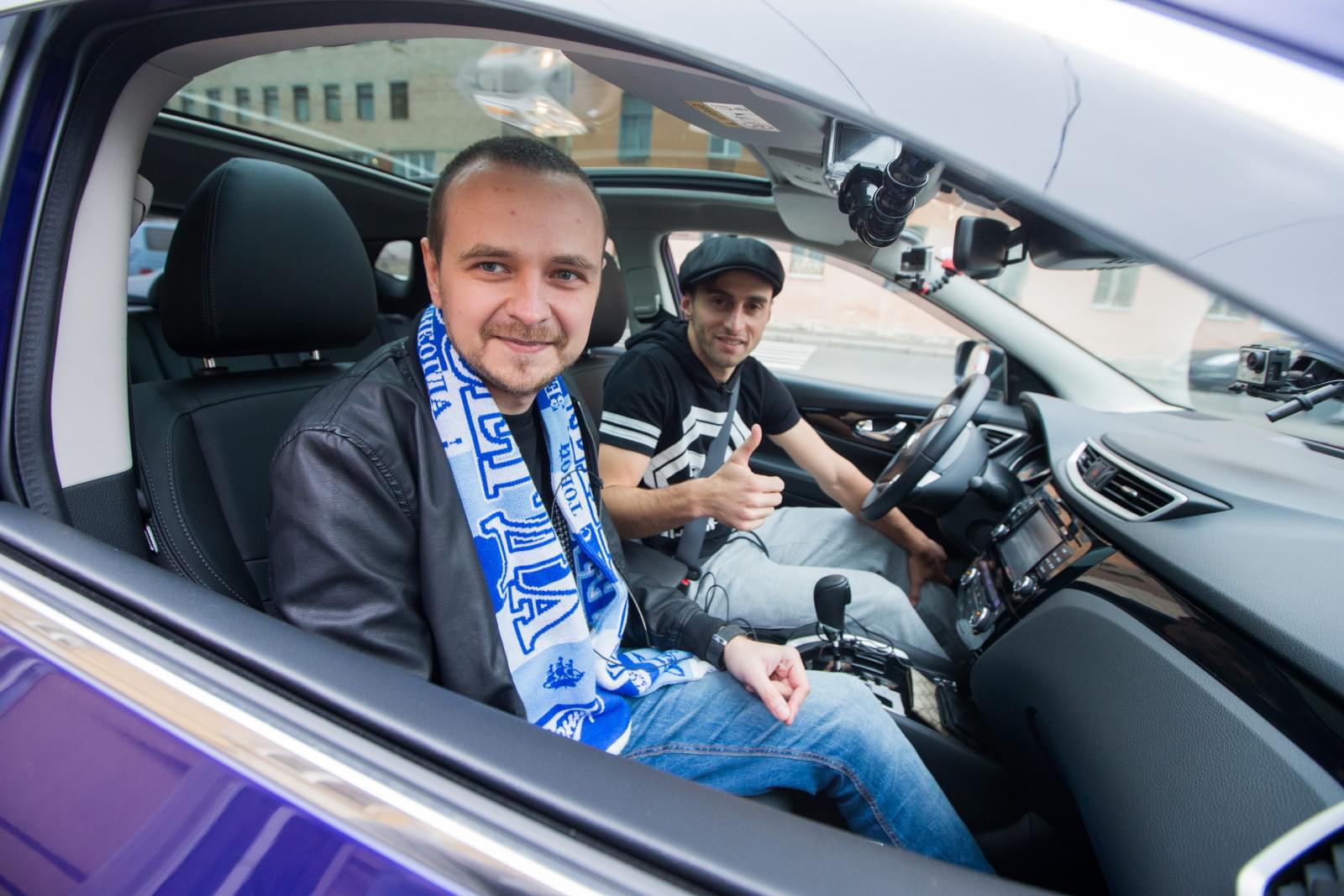 Маурисио стал таксистом в рамках акции «Давай-давай!»