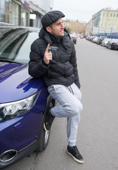 Маурисио стал таксистом в рамках акции «Давай-давай!»