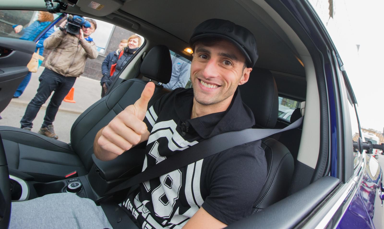 Маурисио стал таксистом в рамках акции «Давай-давай!»
