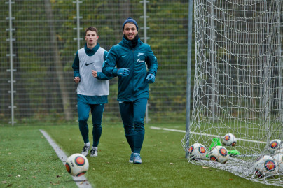Тренировка «Зенита»-2 перед матчем с «Мордовией»