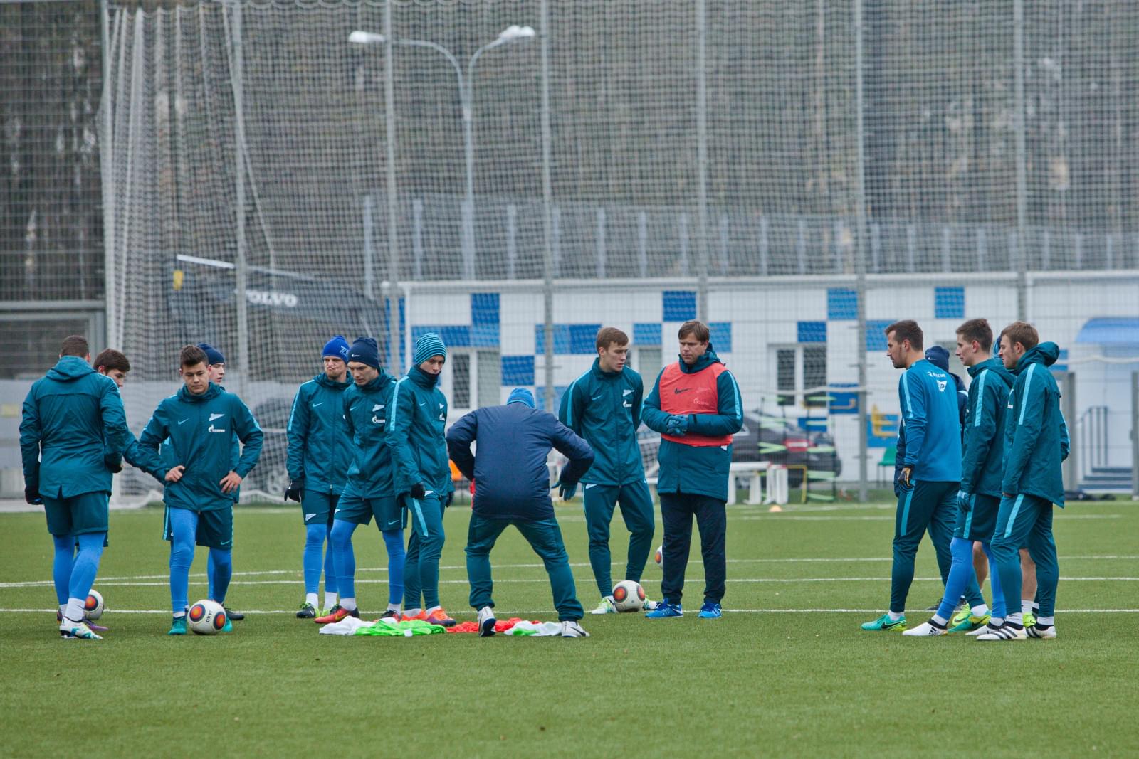 Тренировка «Зенита»-2 перед матчем с «Мордовией»